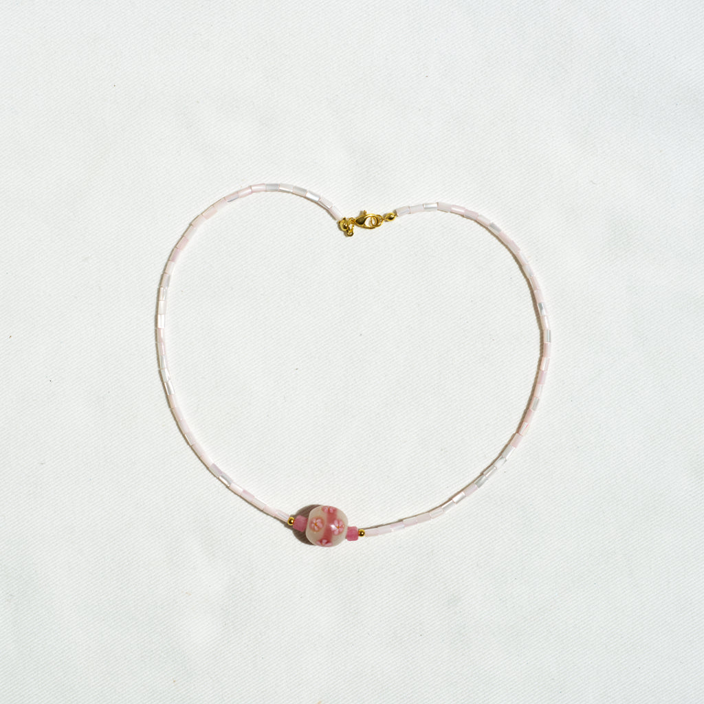 Cherry blossom necklace