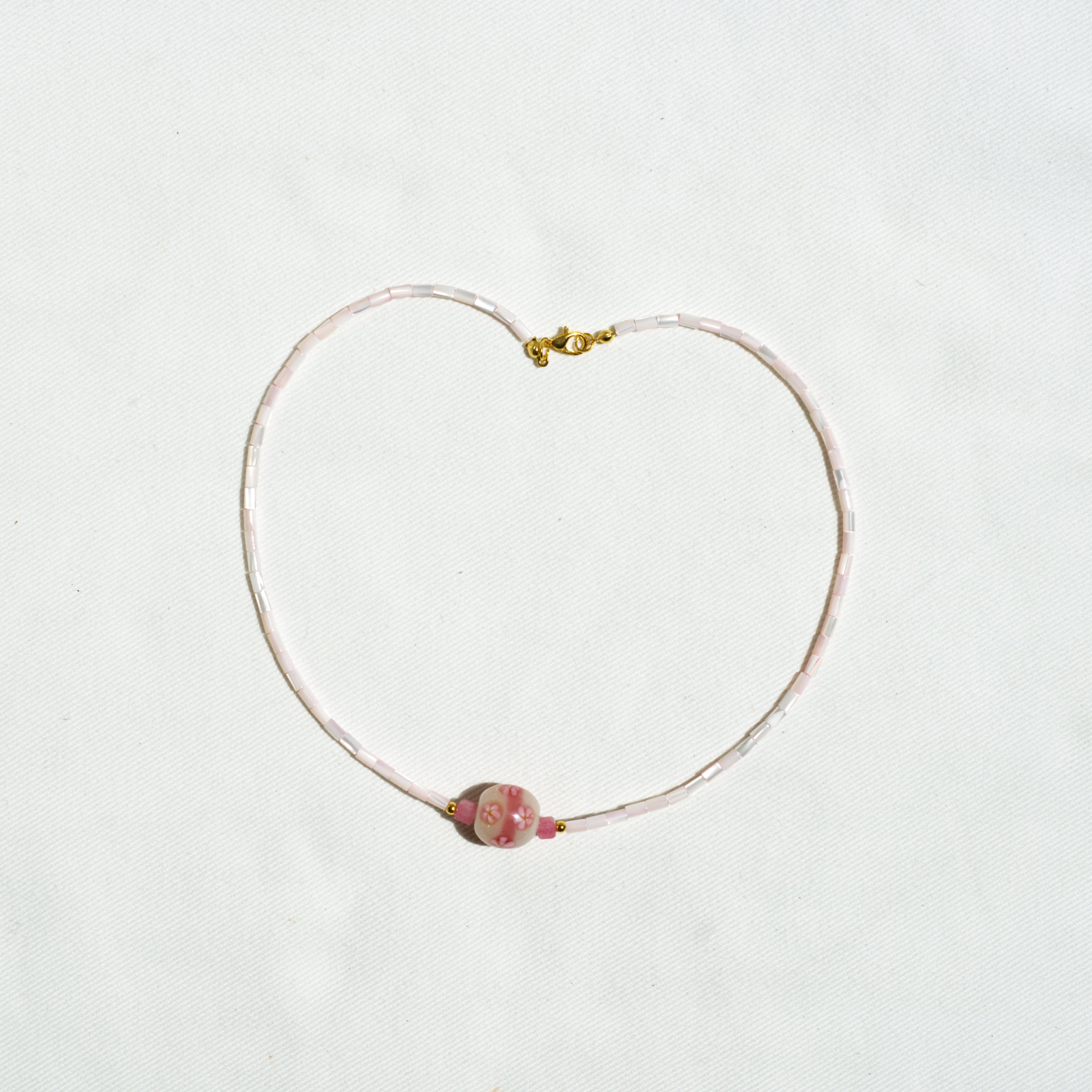 Cherry blossom necklace