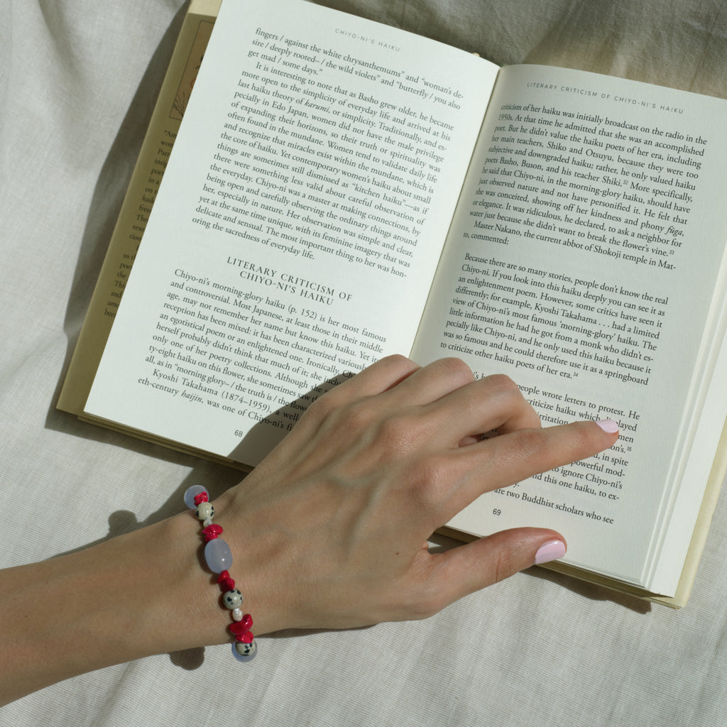 Child inside bracelet