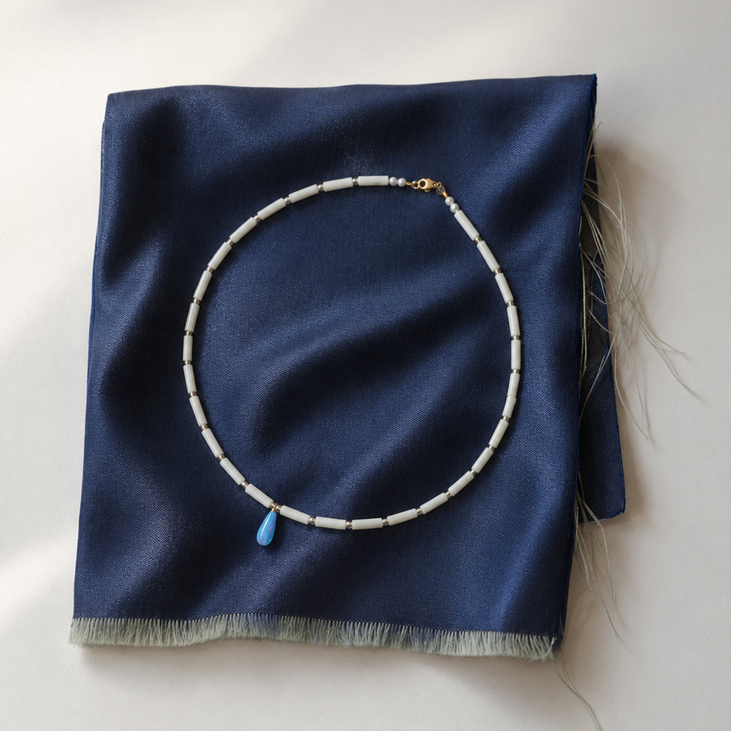 Moonflower necklace