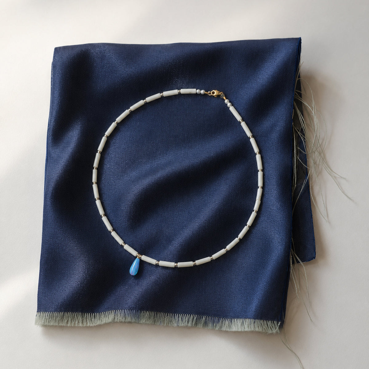 Moonflower necklace