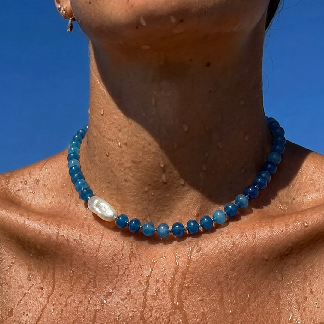 Oceanic woman necklace