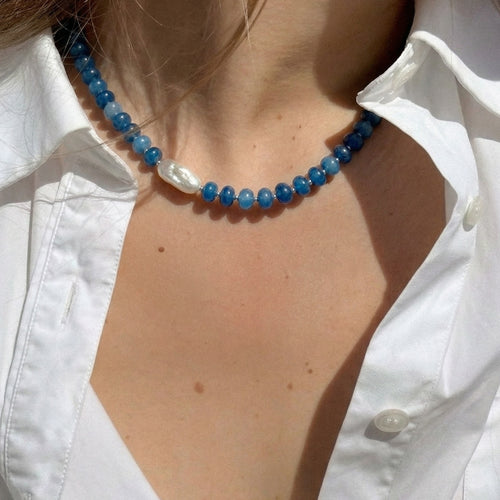 Oceanic woman necklace