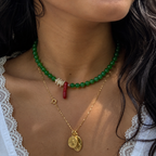 Paprika woman necklace